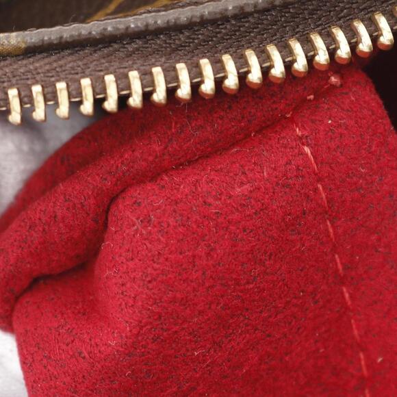 LOUIS VUITTON Brown Monogram Leather Shoulder Bag - Picture 6 of 10